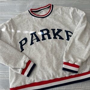 Parke Vintage Varsity Crewneck Sweatshirt